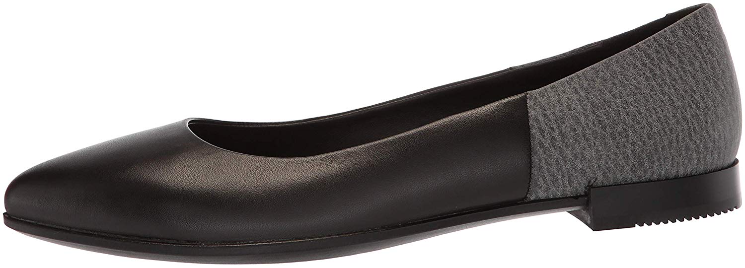 ecco shape pointy ballerina slip on