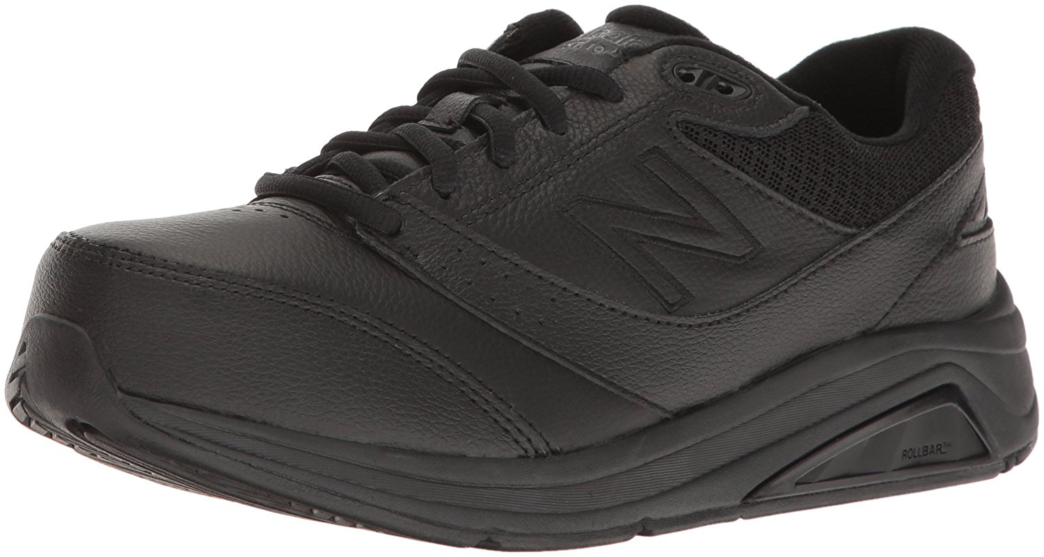 New Balance Womens WW928V3 Low Top Lace Up Walking Shoes, Black/Black ...
