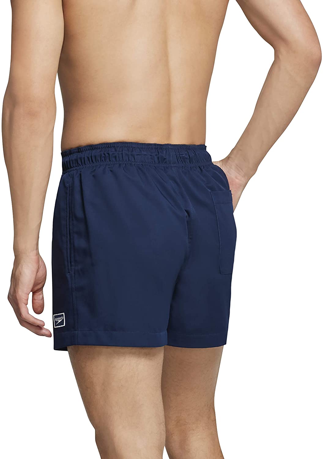 Speedo Men's Swim Trunk Short Length Redondo Solid, Peacoat, Size X
