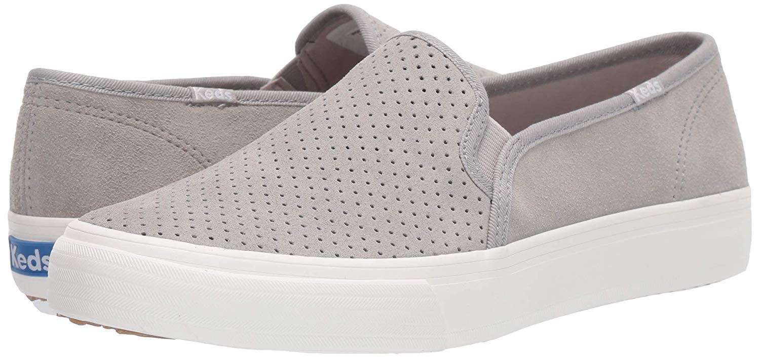 Keds Women's Double Decker Suede Sneaker, Drizzle Grey, Size 8.0 MGUf ...