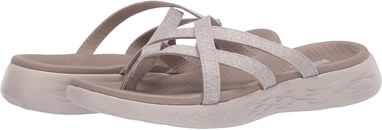 skechers taupe sandals