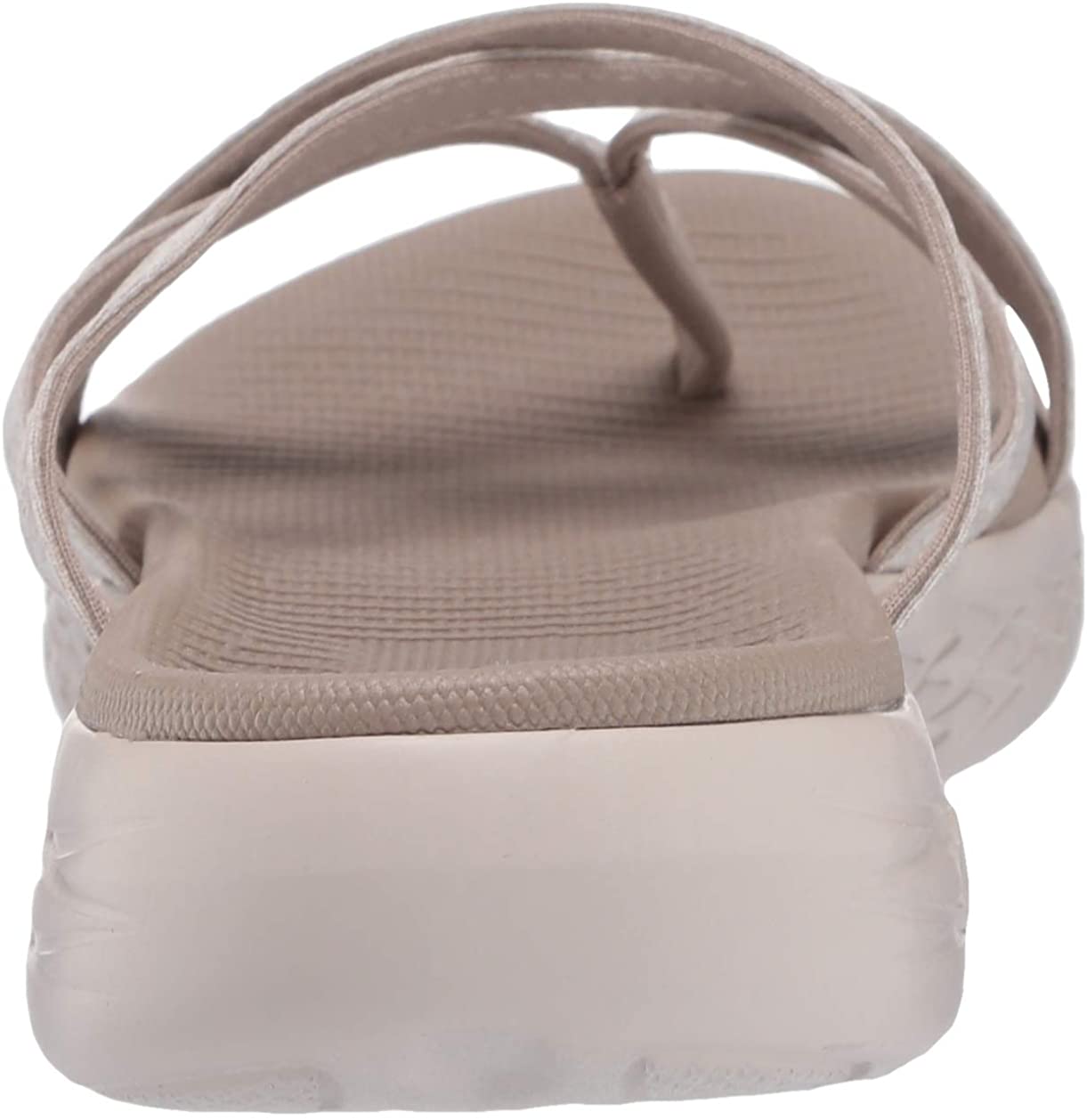 Skechers Women's On The Go 600-Dainty Flat Sandal, Taupe, Size 12.0 | eBay