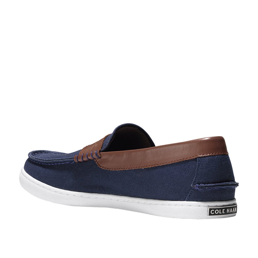 cole haan nantucket loafer blue