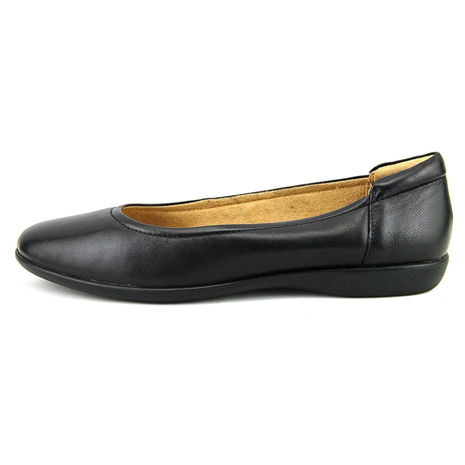 Naturalizer Womens Flexy Leather Round Toe Casual Slide, Black Leather, Size 7.5 | eBay
