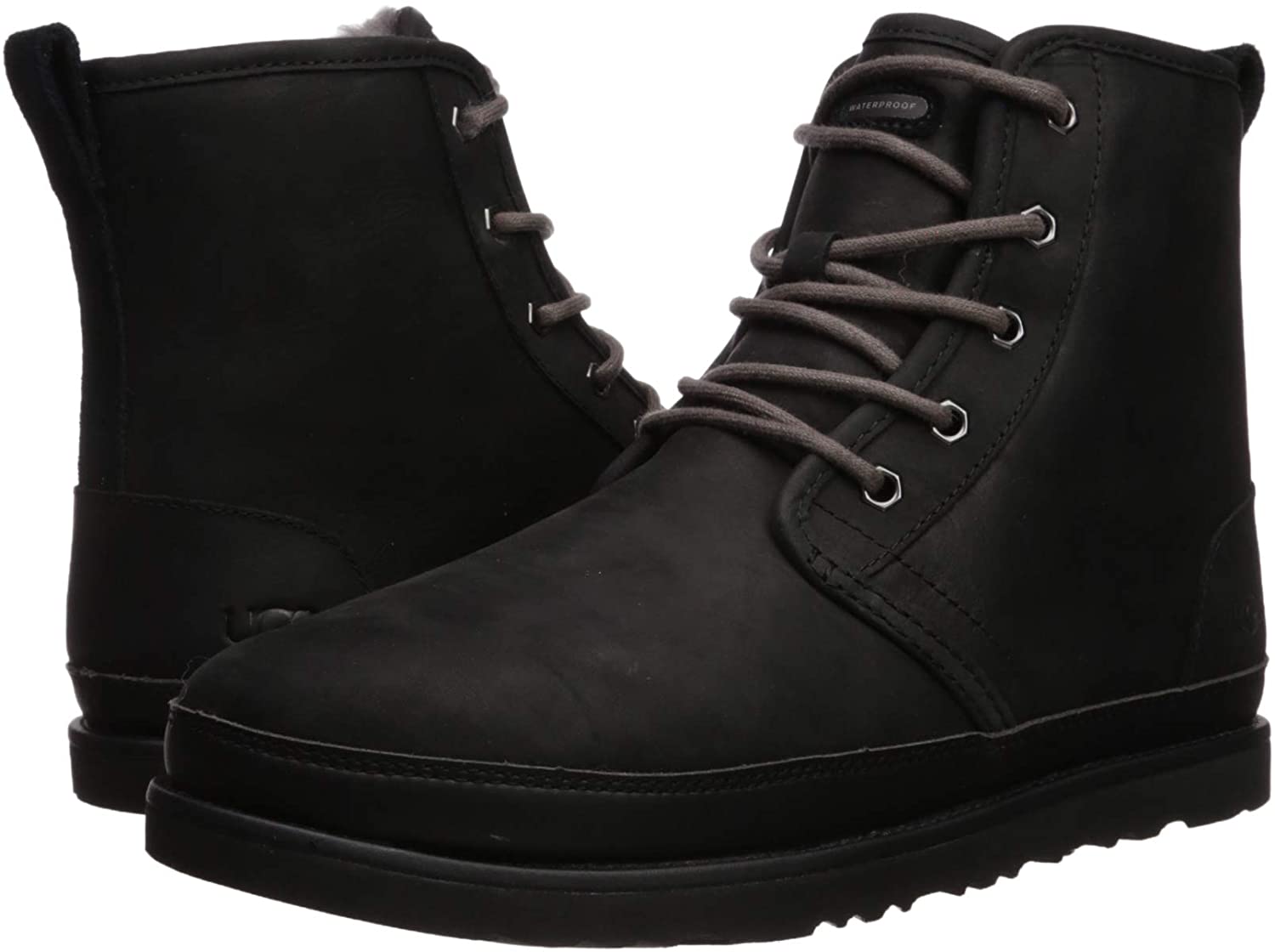 UGG Men's Harkley Waterproof Chukka Boot, Black, Size 10.0 | eBay