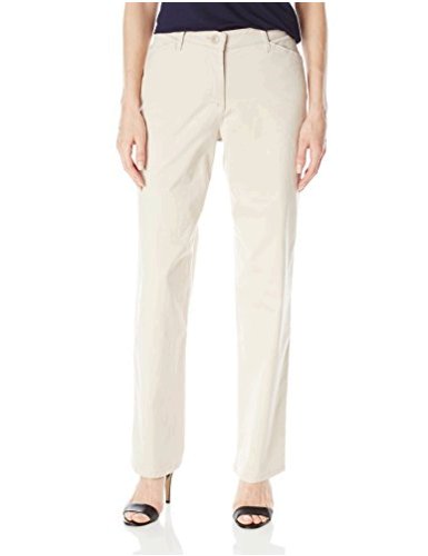 LEE Women's Relaxed Fit All Day Straight Leg Pant, Parchment, Size 14.0 ...