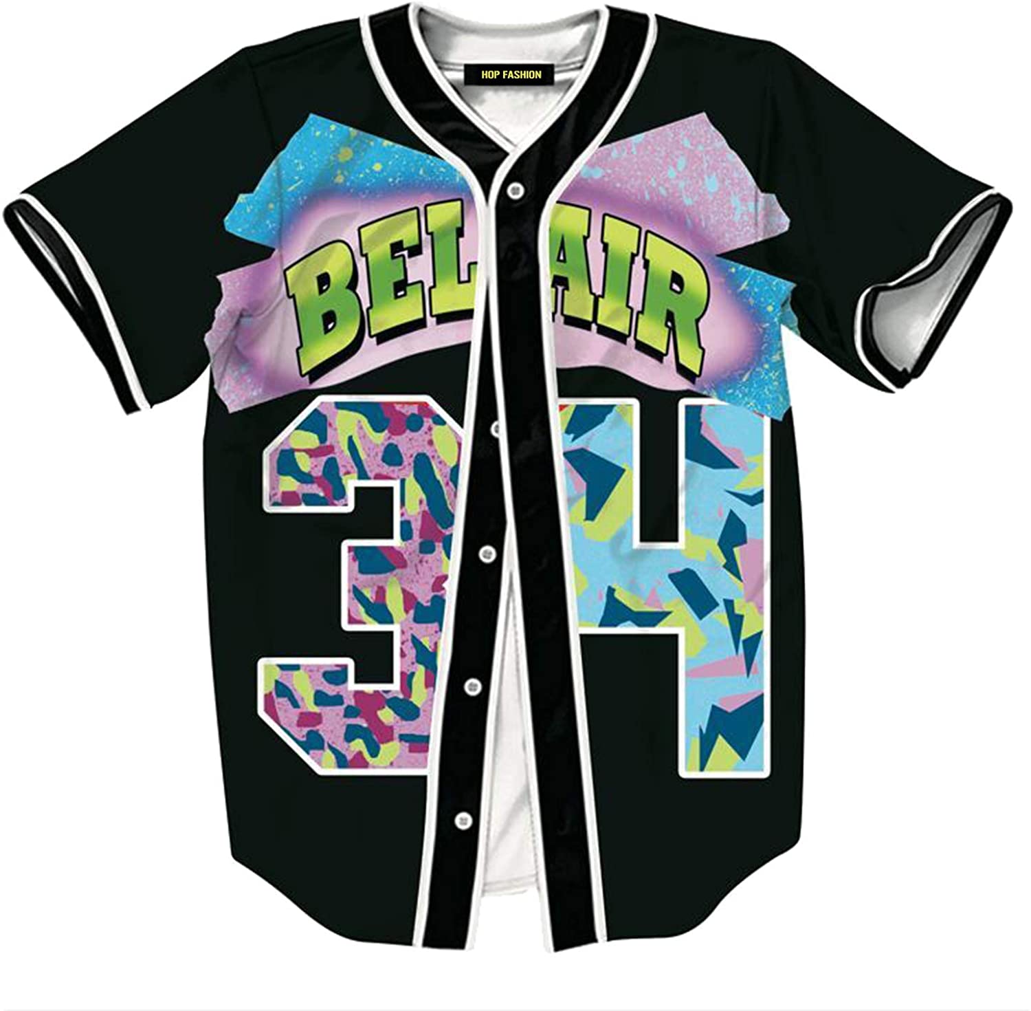 bel air baseball jersey