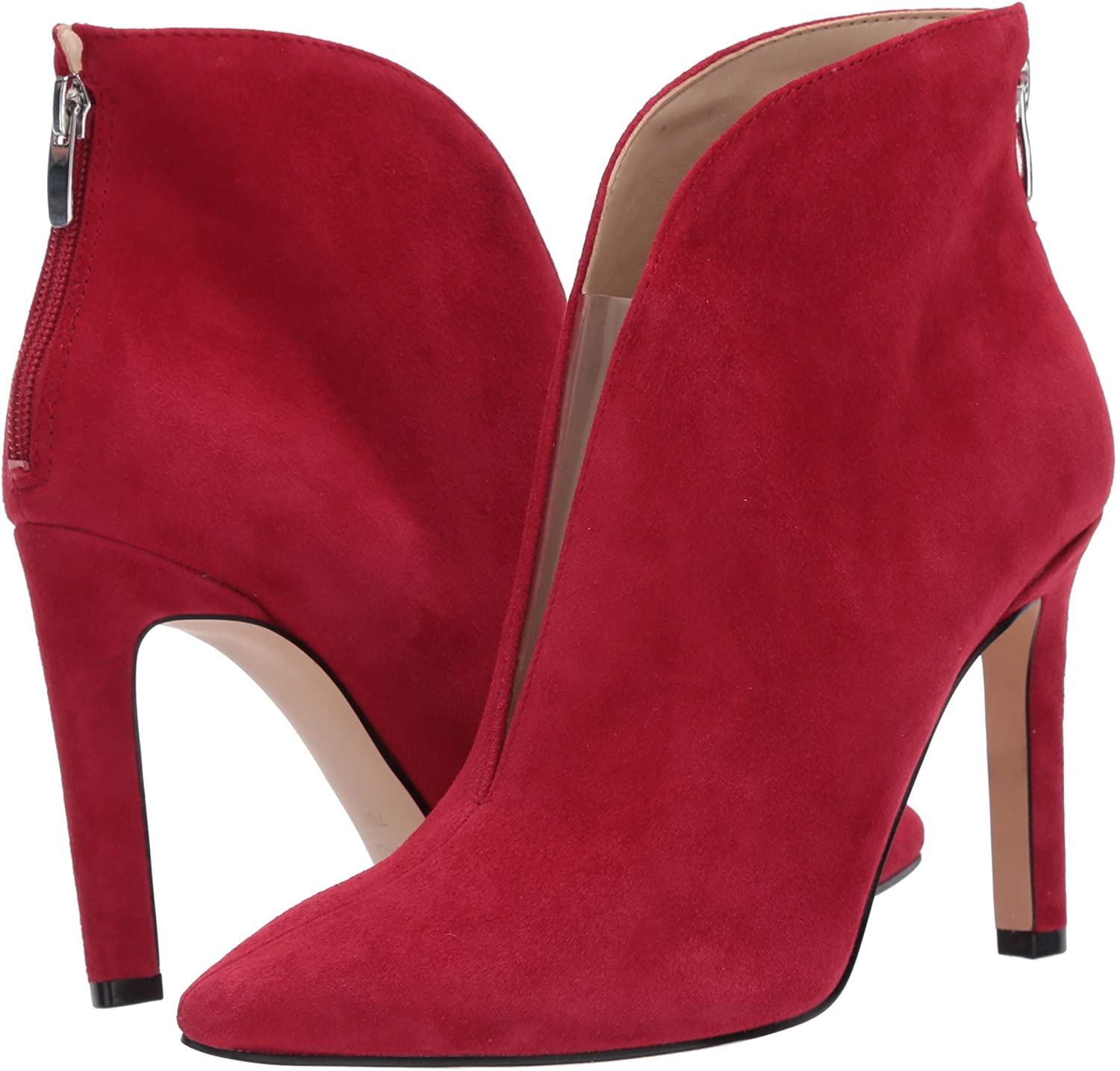 nine west booties block heel