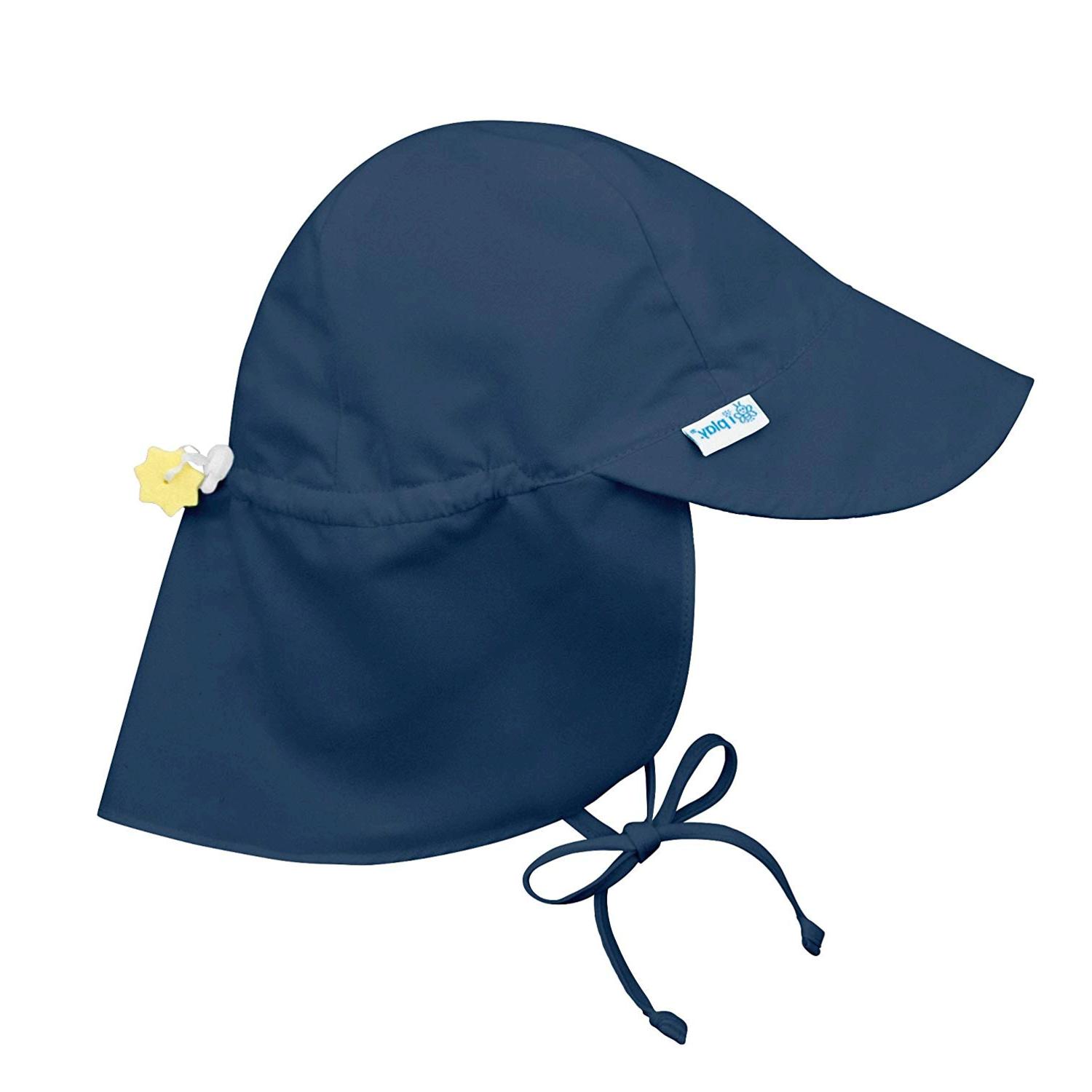 i play. Baby Flap Sun Protection Swim Hat, Navy, 9-18 months, Navy ...