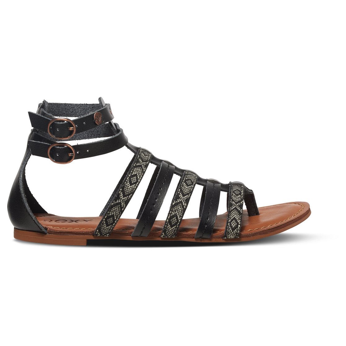 Roxy Womens Emilia Split Toe Casual Gladiator Sandals Black Size 80 Roxy Womens Emilia Split Toe Casual Gladiator Sandals Black Size 80