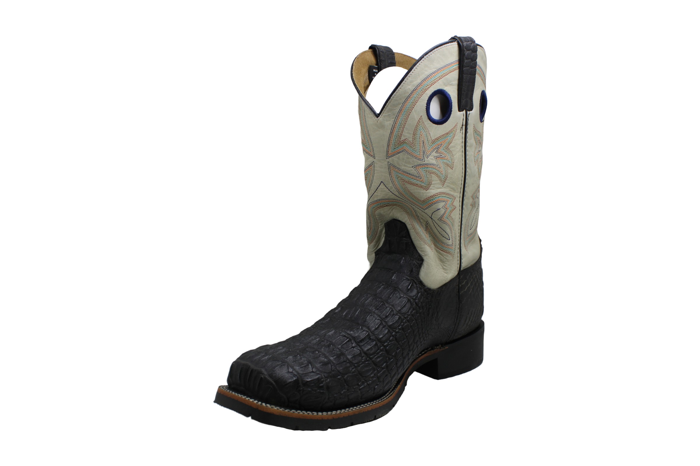 Double HH Boots Mens Wide Square Toe Roper 12