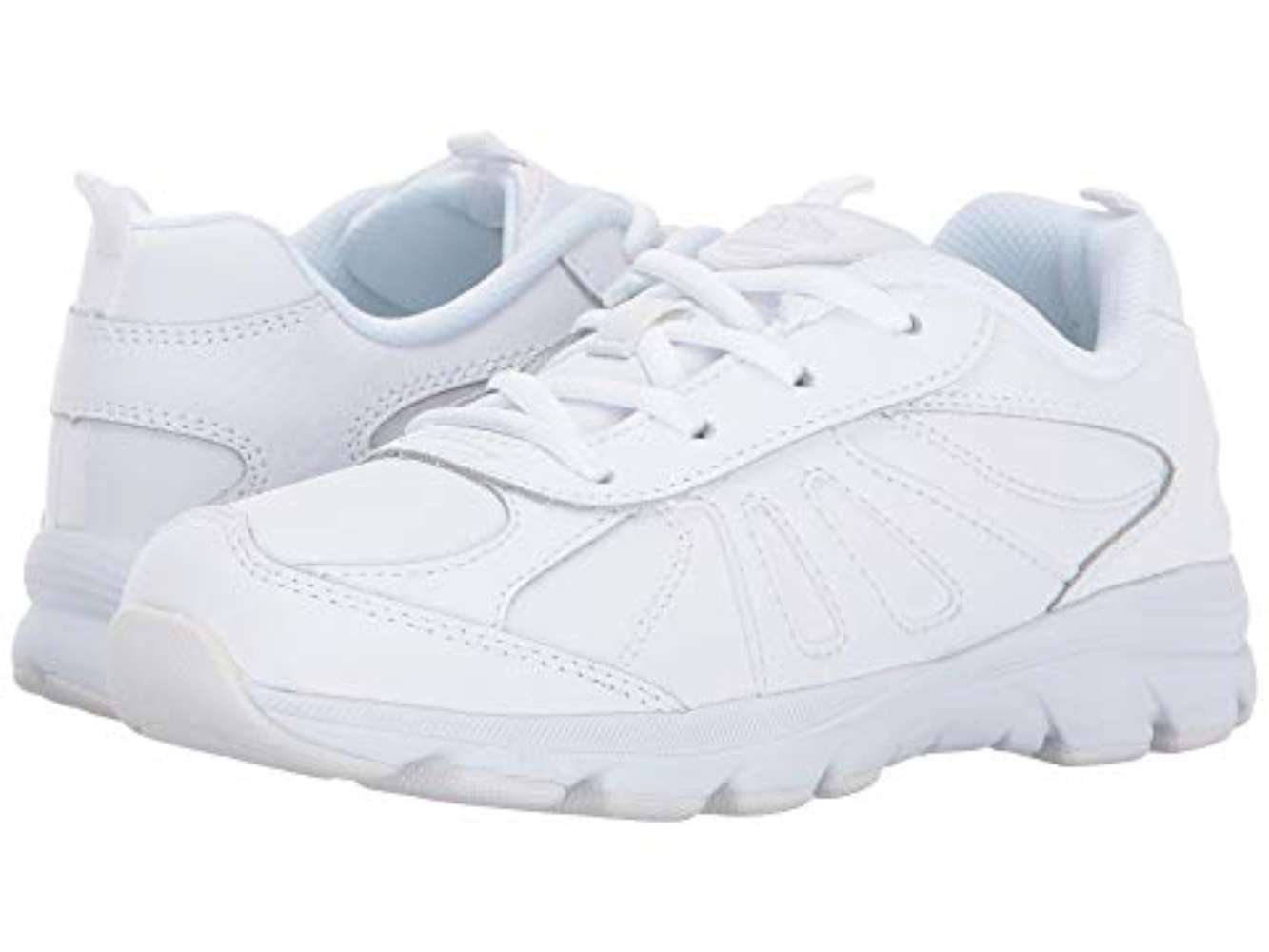 stride rite white walking shoes