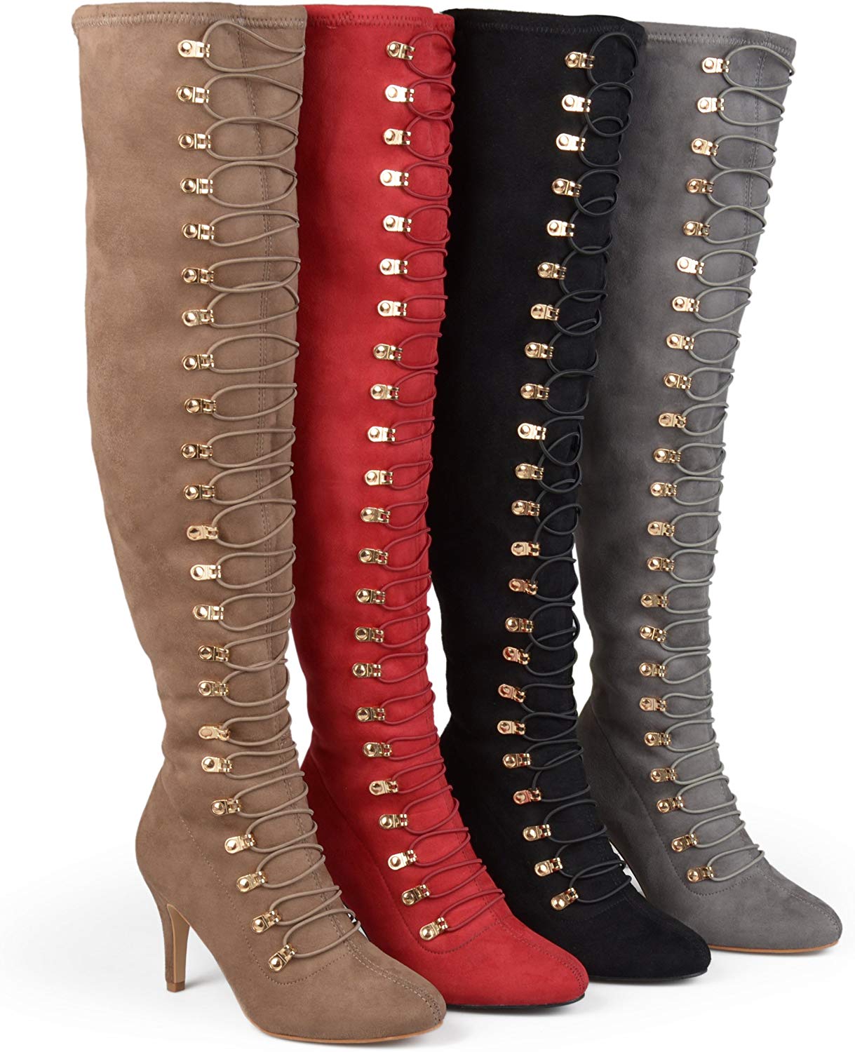 journee thigh high boots