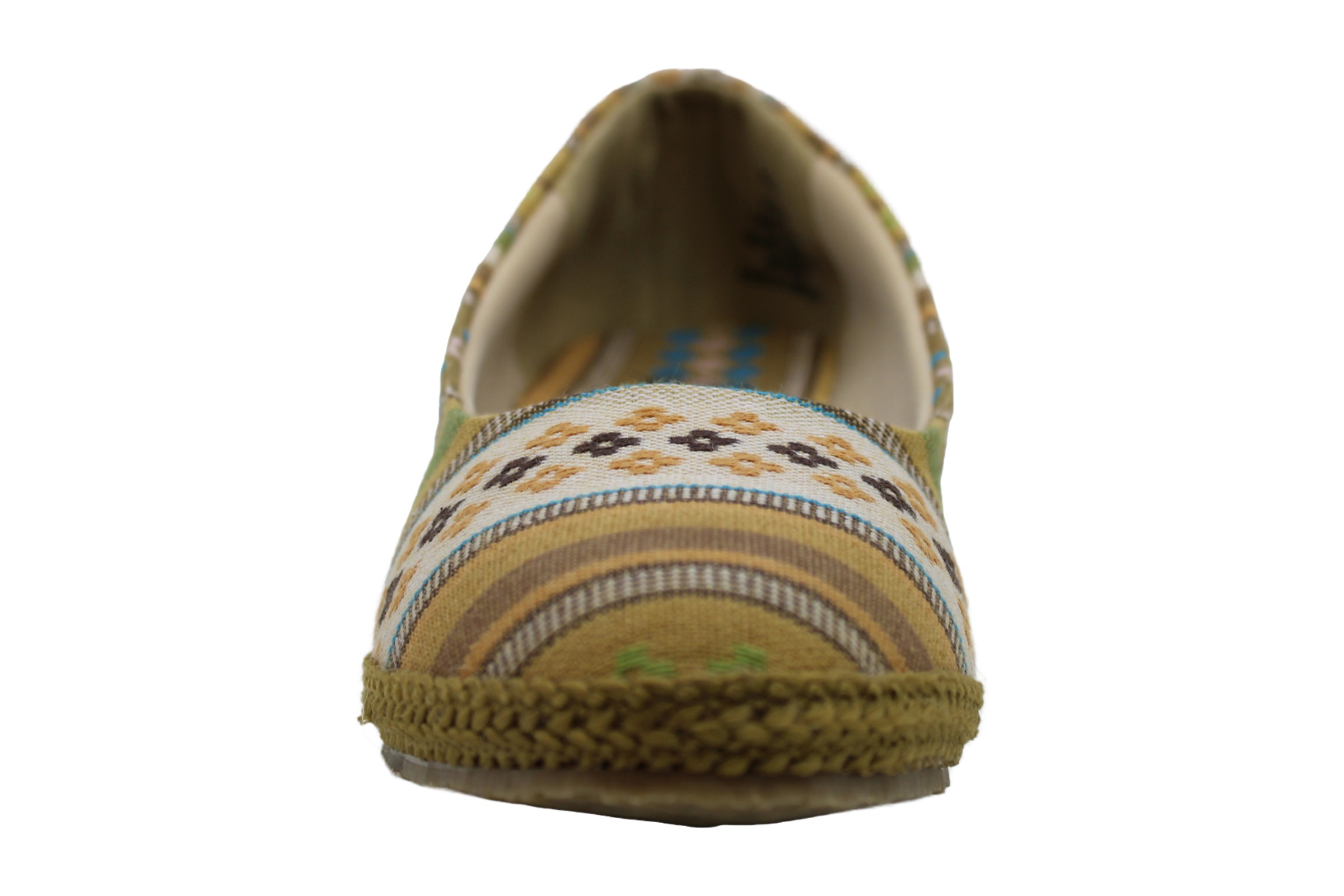 tan closed toe pumps