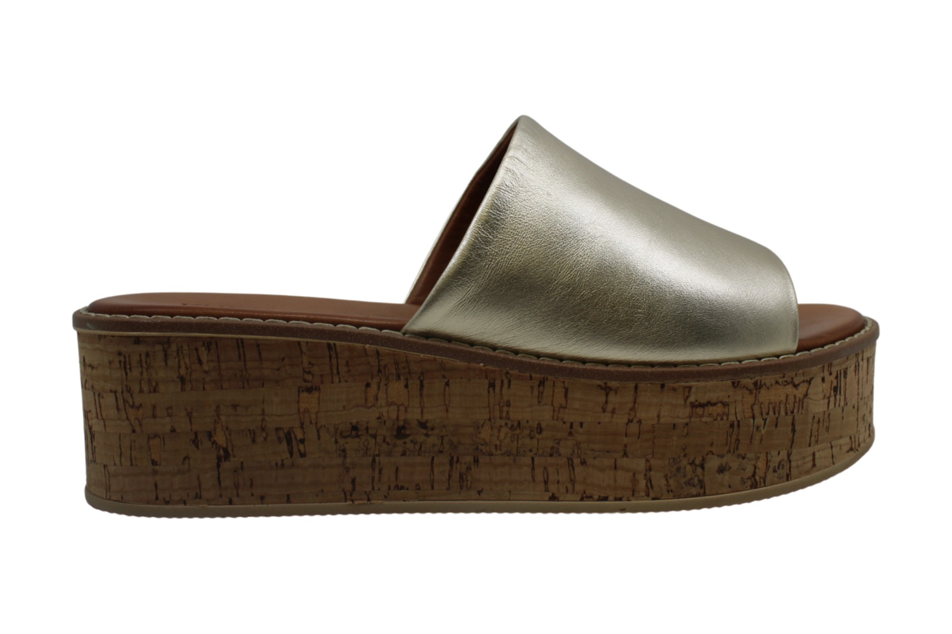 Kurt Geiger Womens maci Open Toe Casual Platform Sandals, Gold leather ...