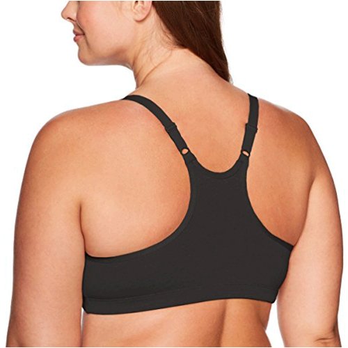 Playtex Women S Nursing Sports Bra With Racerback Black Black Size