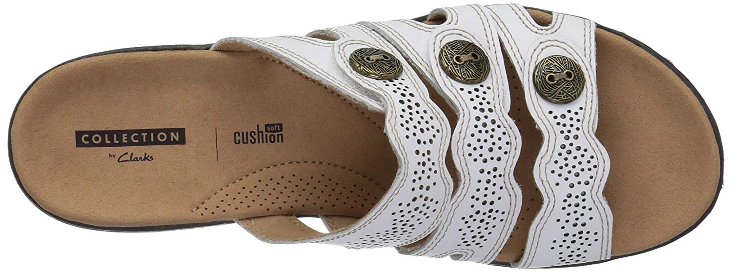 clarks leisa grace slide sandals