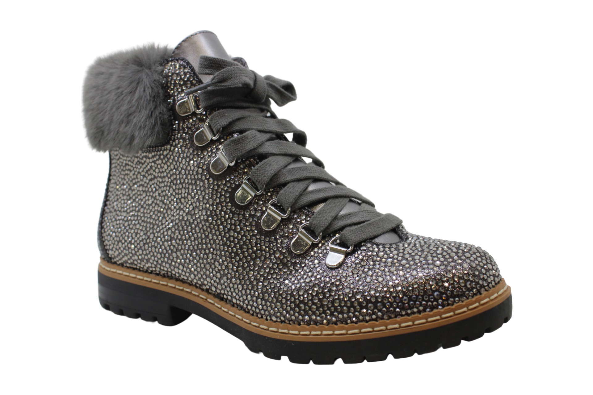 inc women's pravale lace up hiker bling