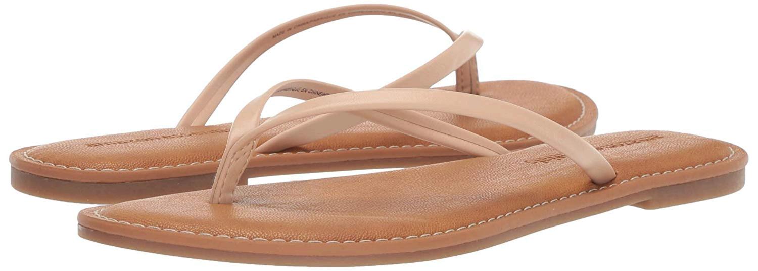 Amazon Essentials Womens Flip Flop Sandal Nude Size 70 Fyi1 Ebay