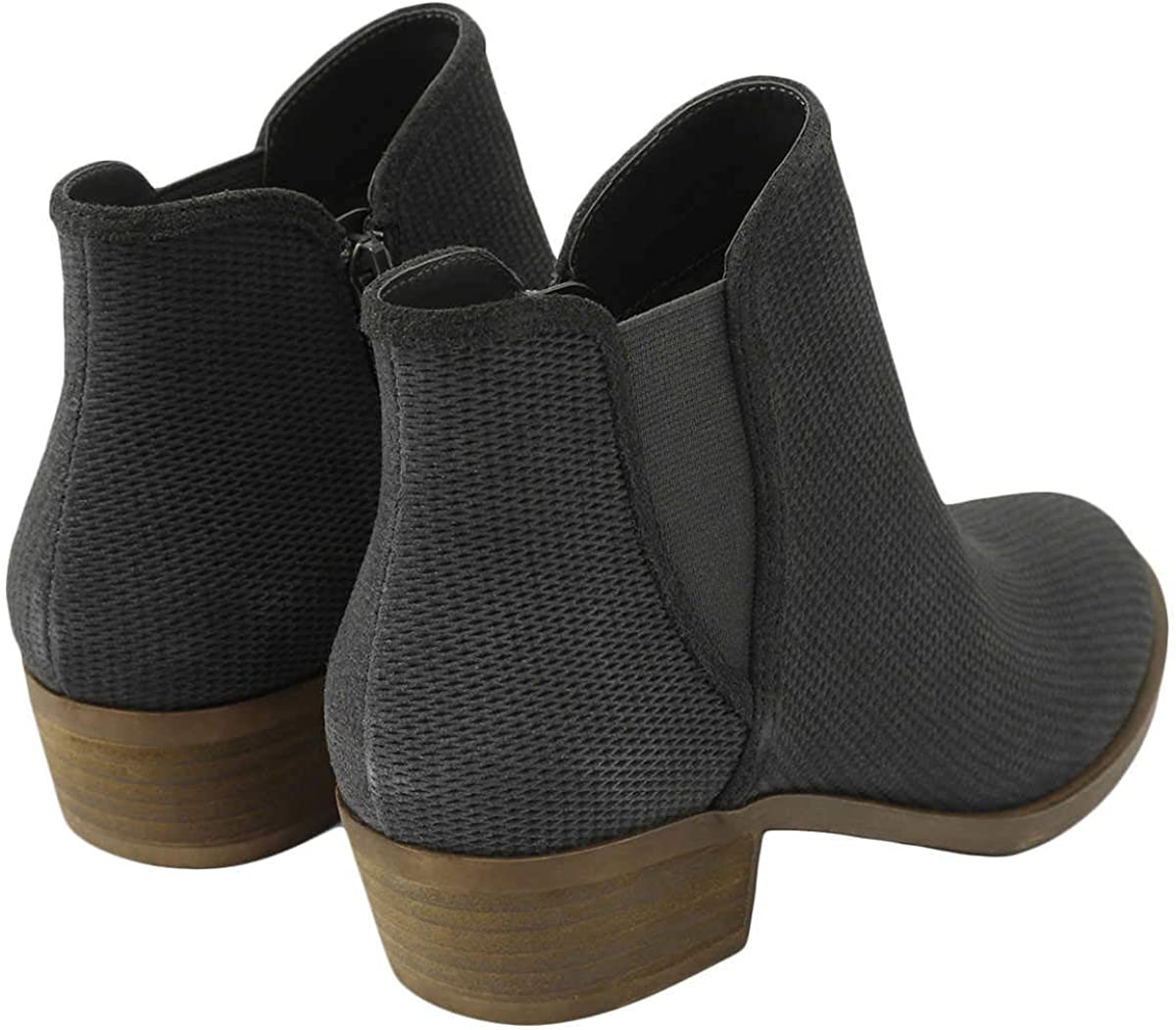 kensie Women's Shoes Gerona Canvas Closed Toe Ankle, Dark Grey, Size 11.0 eBay