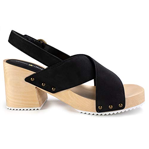 marina heeled slide sandals