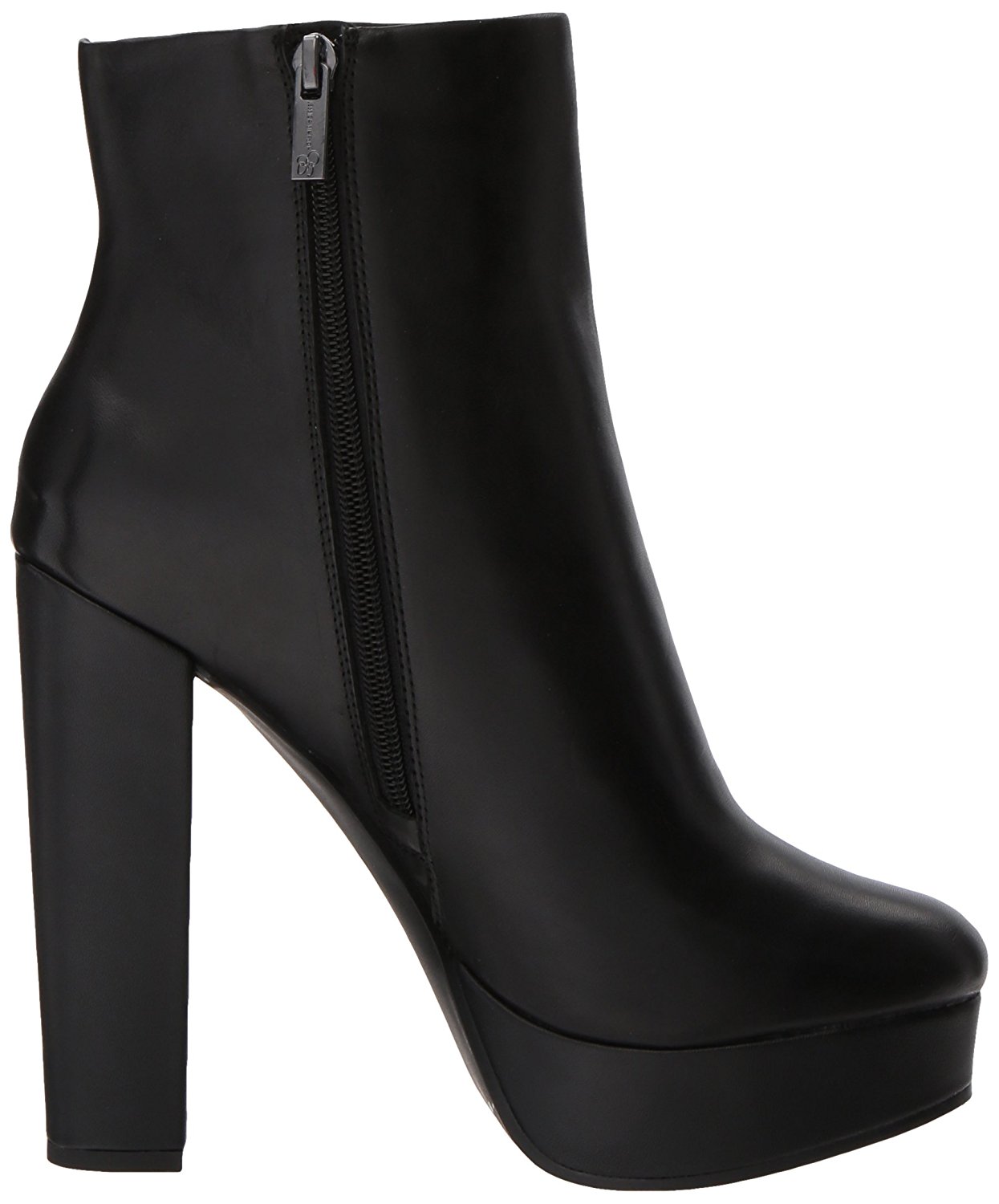 Jessica Simpson Womens Sebille Leather Square Toe Ankle, Black Leather, Size 9.5 ...