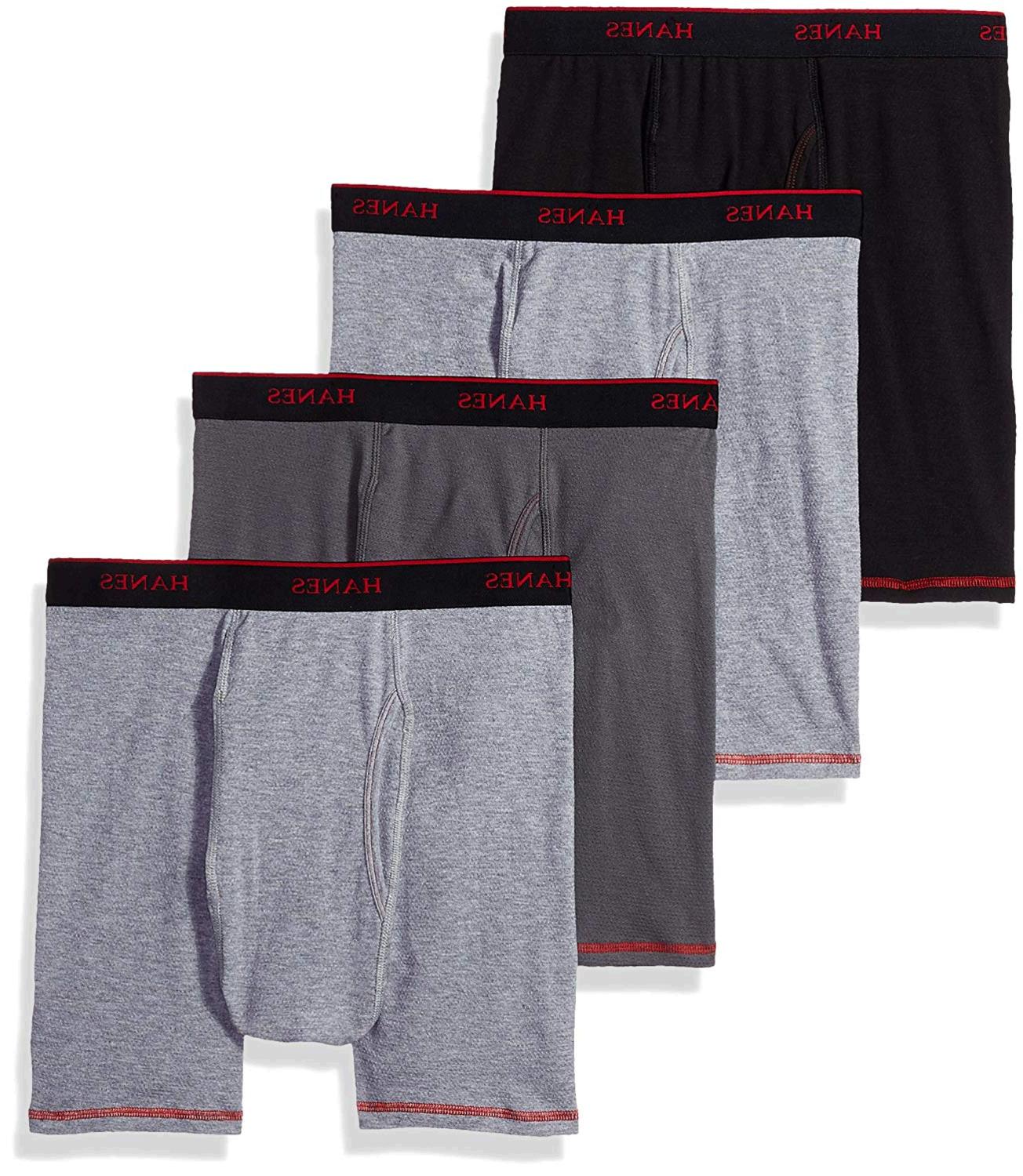 hanes men's cool comfort breathable mesh boxer brief