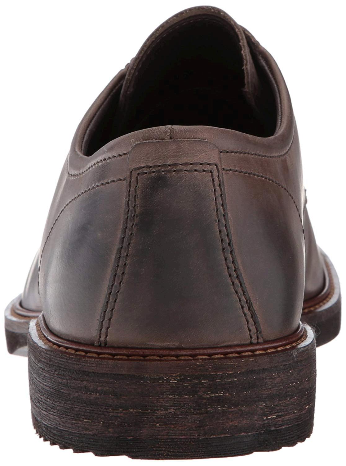 ECCO Men's Kenton Plain Toe Tie Oxford, Dark Clay, Size 10.0 aFAr | eBay