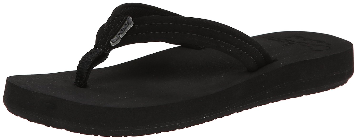 Reef Women's Cushion Breeze Sandal, Black Black, Size 8.0 MbAq | eBay