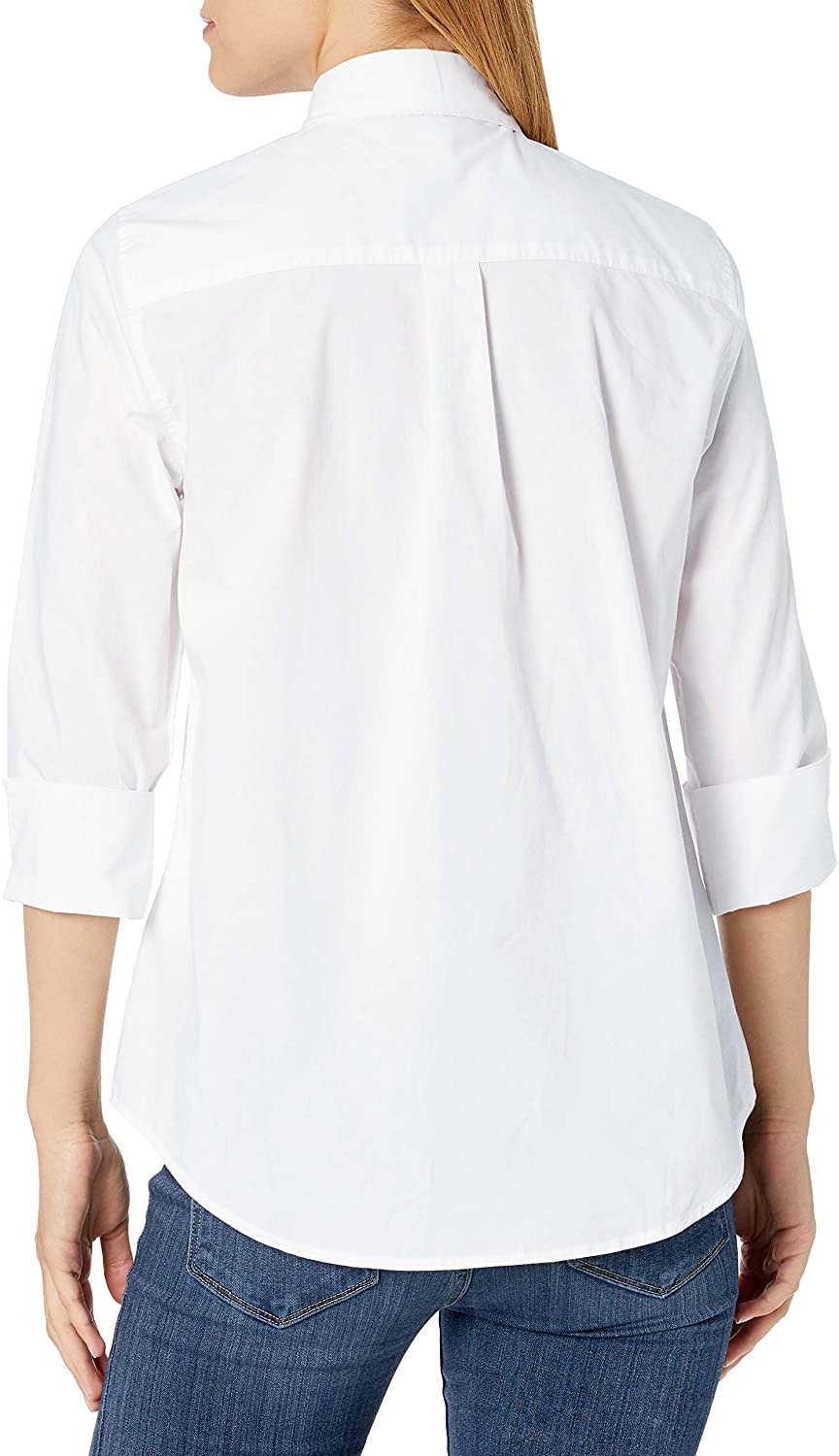 best white poplin shirt
