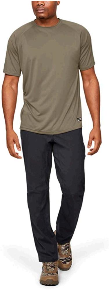 Under Armour Men's Tactical Tech T-Shirt, Federal Tan (499),, Tan, Size XX-Large | eBay