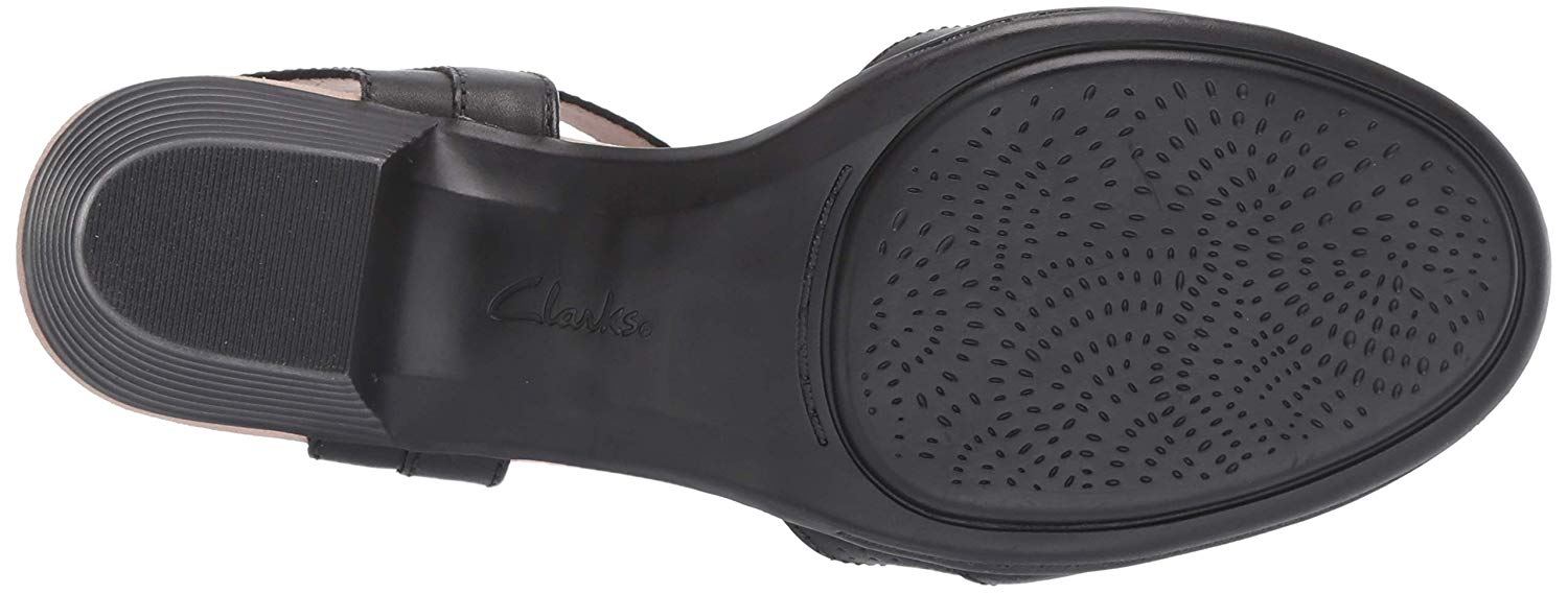 clarks women's valarie rally heeled sandal