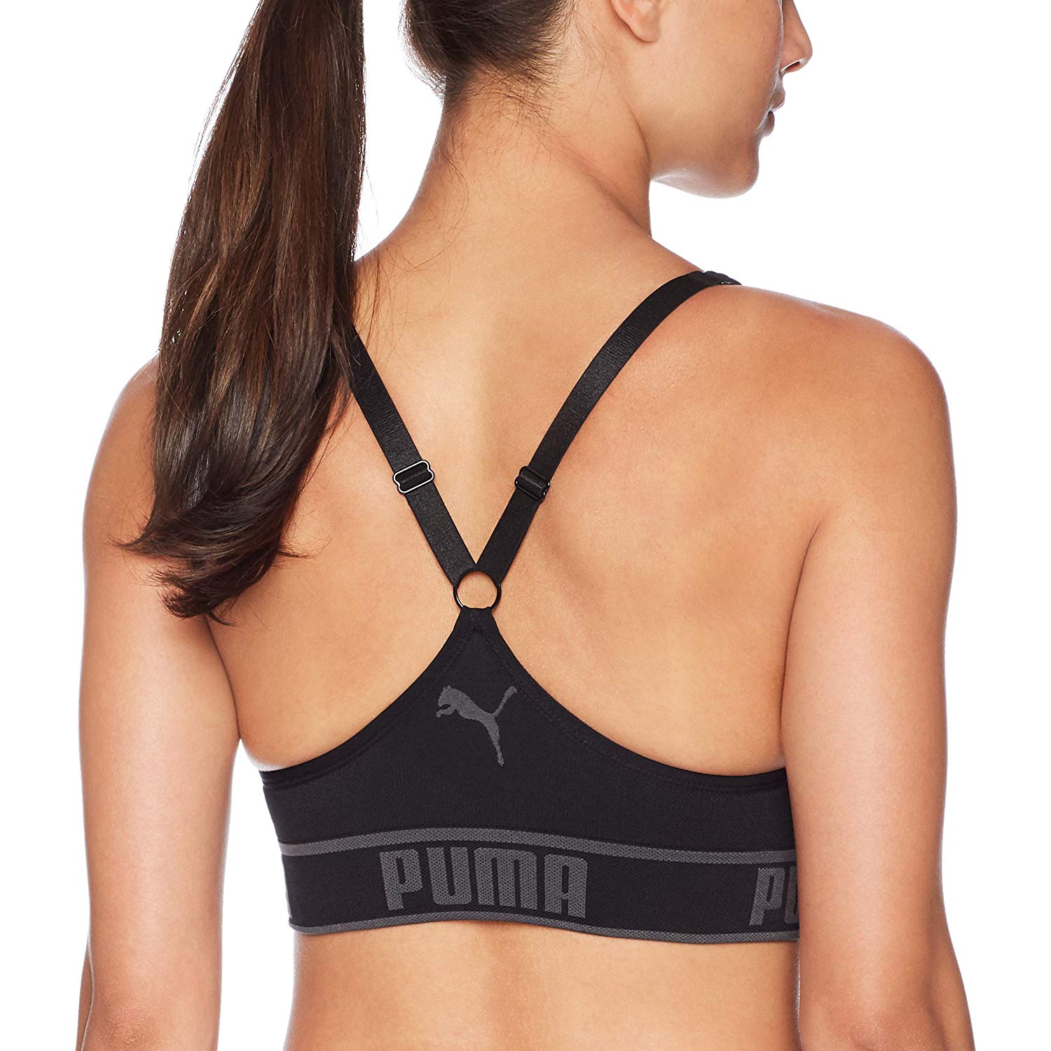 puma sports bra amazon