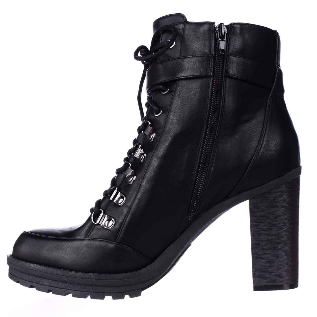 guess combat heel boots