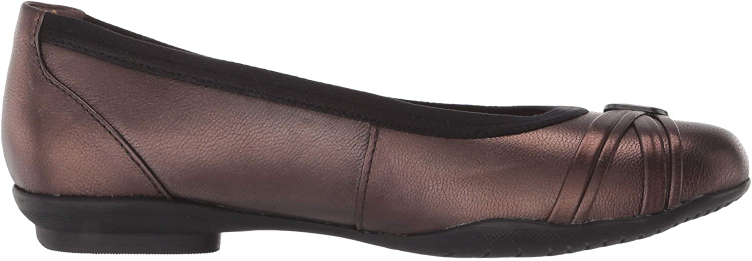 clarks women's sara tulip ballet flat