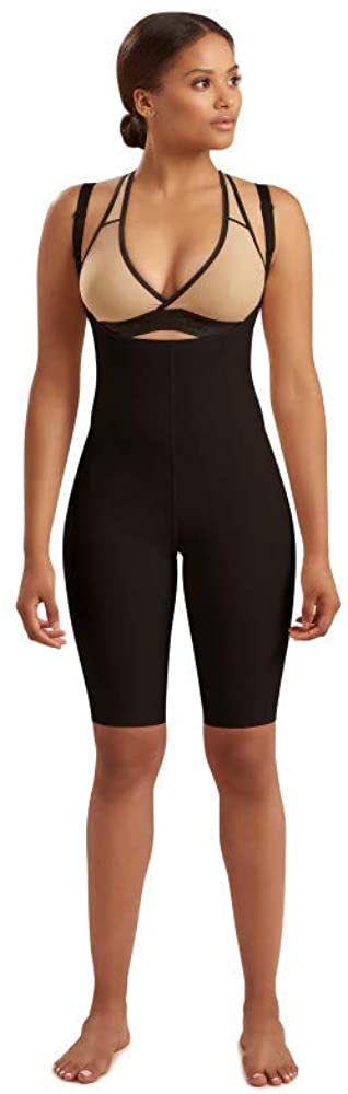 Marena Recovery Knee-Length Compression Girdle with High-Back,, Black, Size z2D | eBay