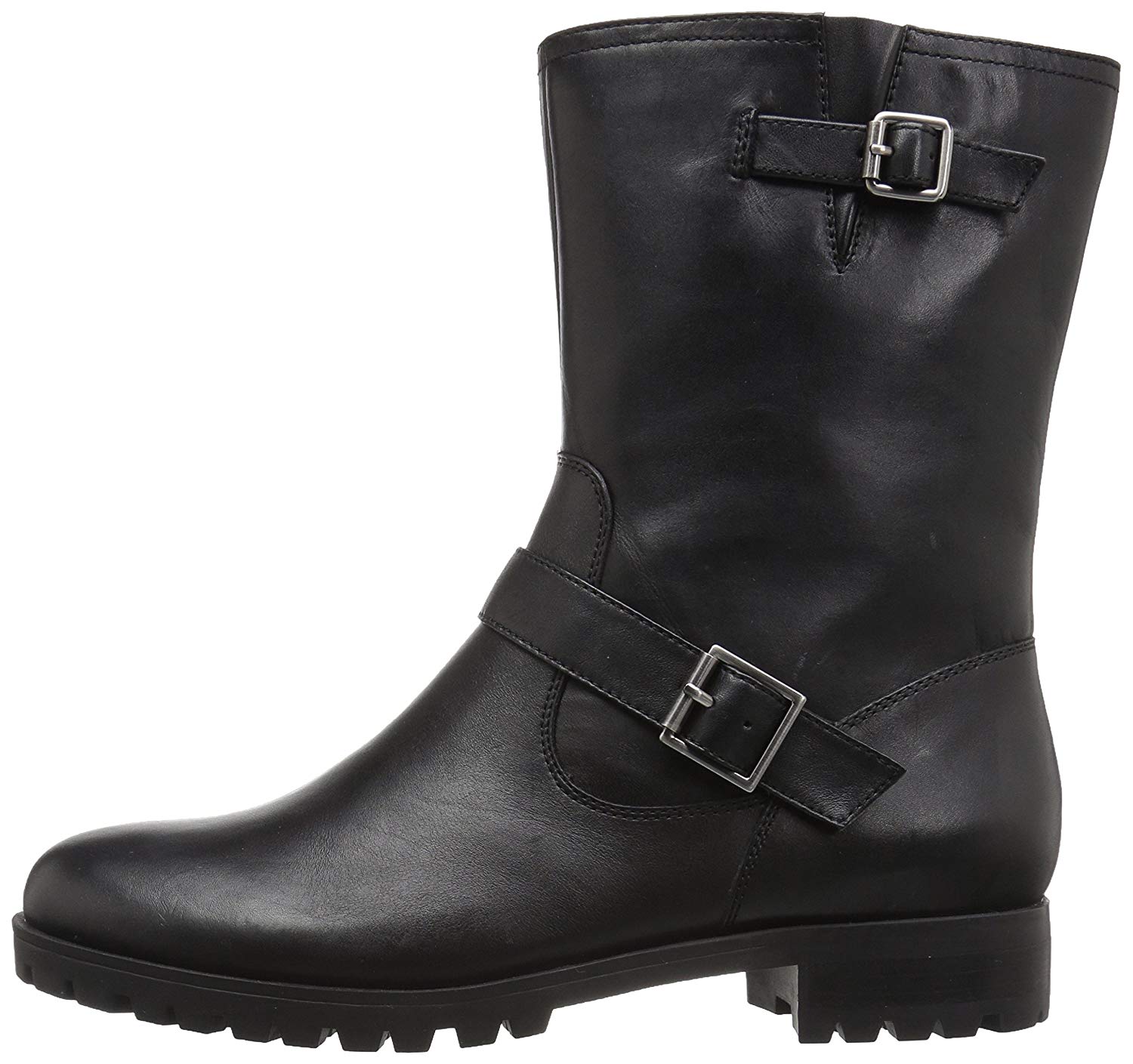 Tahari Womens Daria Buckle Mid-Calf Casual Boots, Black, Size 7.0 IPWU ...