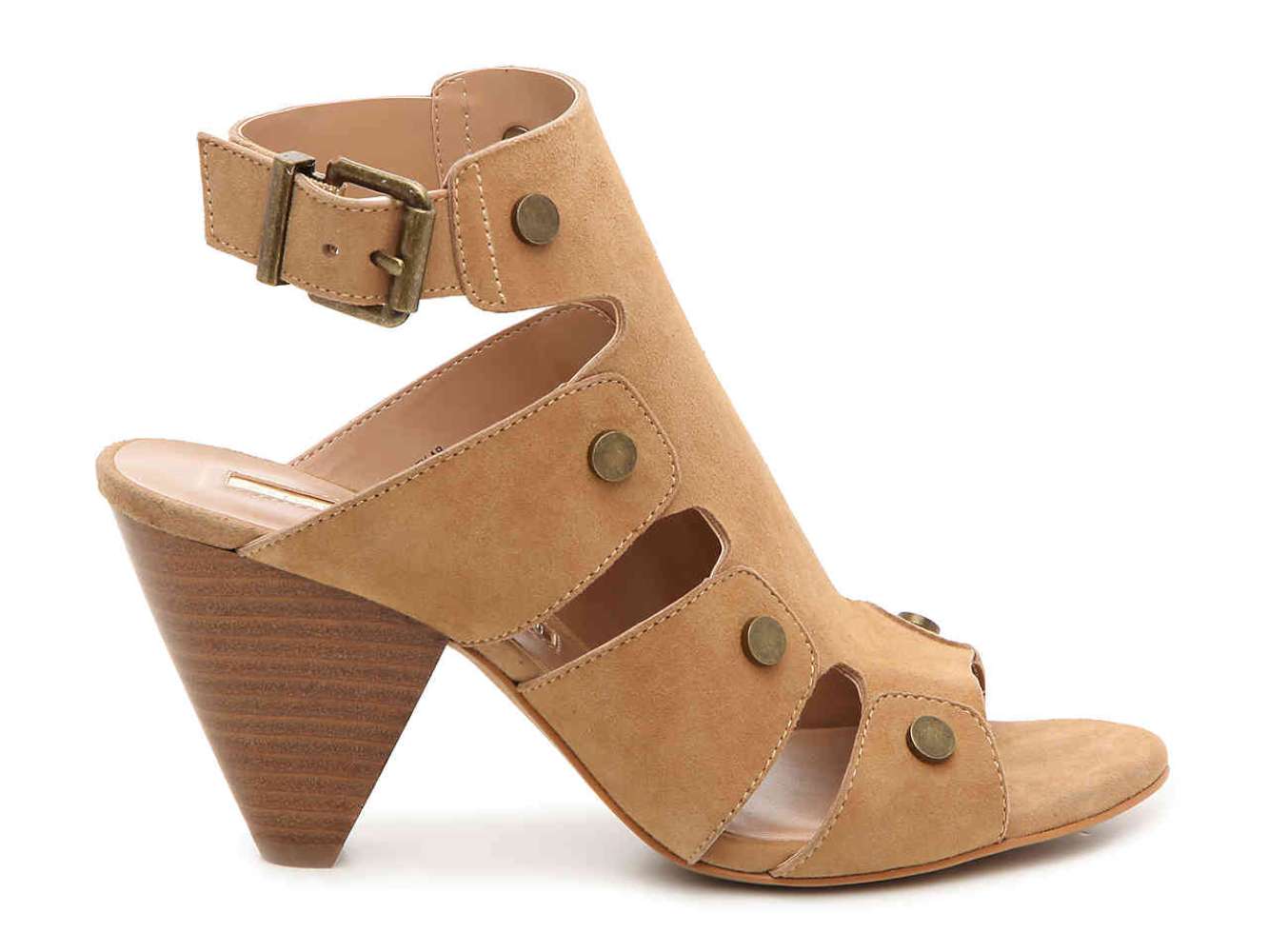 Audrey Brooke Womens katy Leather Open Toe Casual Ankle taupe suede Size 70 Audrey Brooke Womens katy Leather Open Toe Casual Ankle taupe suede Size 70