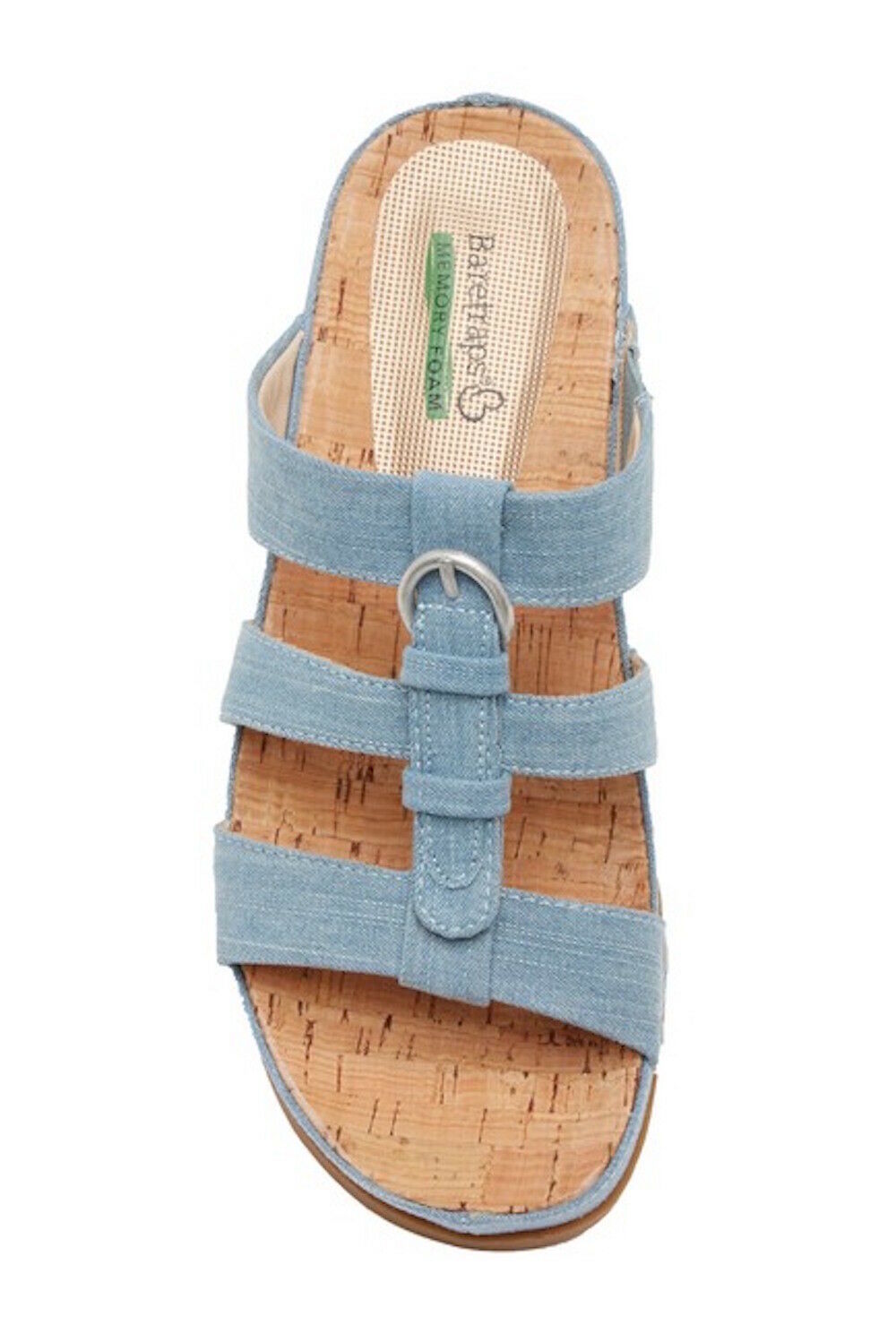 baretraps blue sandals