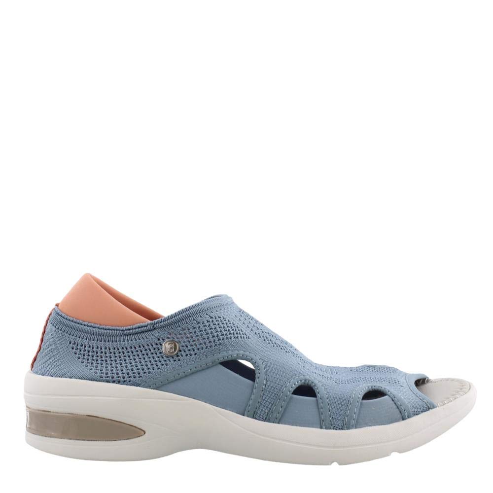 Bzees womens resort low top slip on walking shoes blue size 8 0 0qgu
