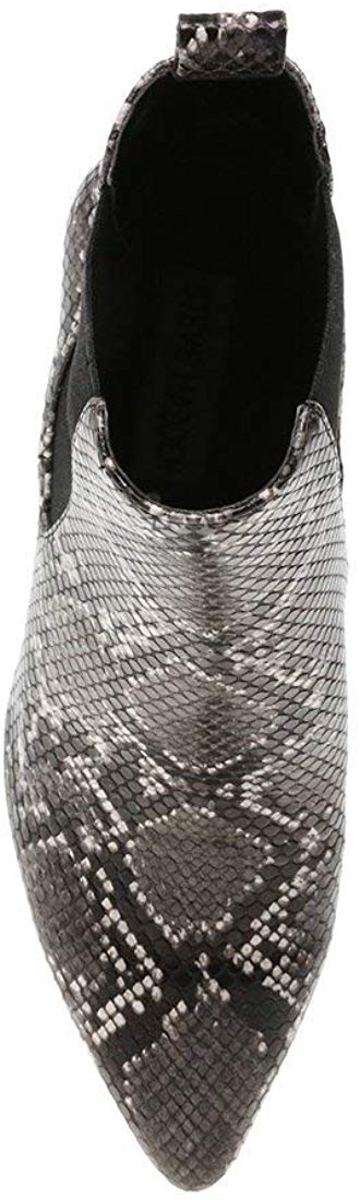 steve madden subtle snake embossed chelsea boot