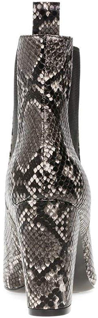 steve madden subtle snake embossed chelsea boot