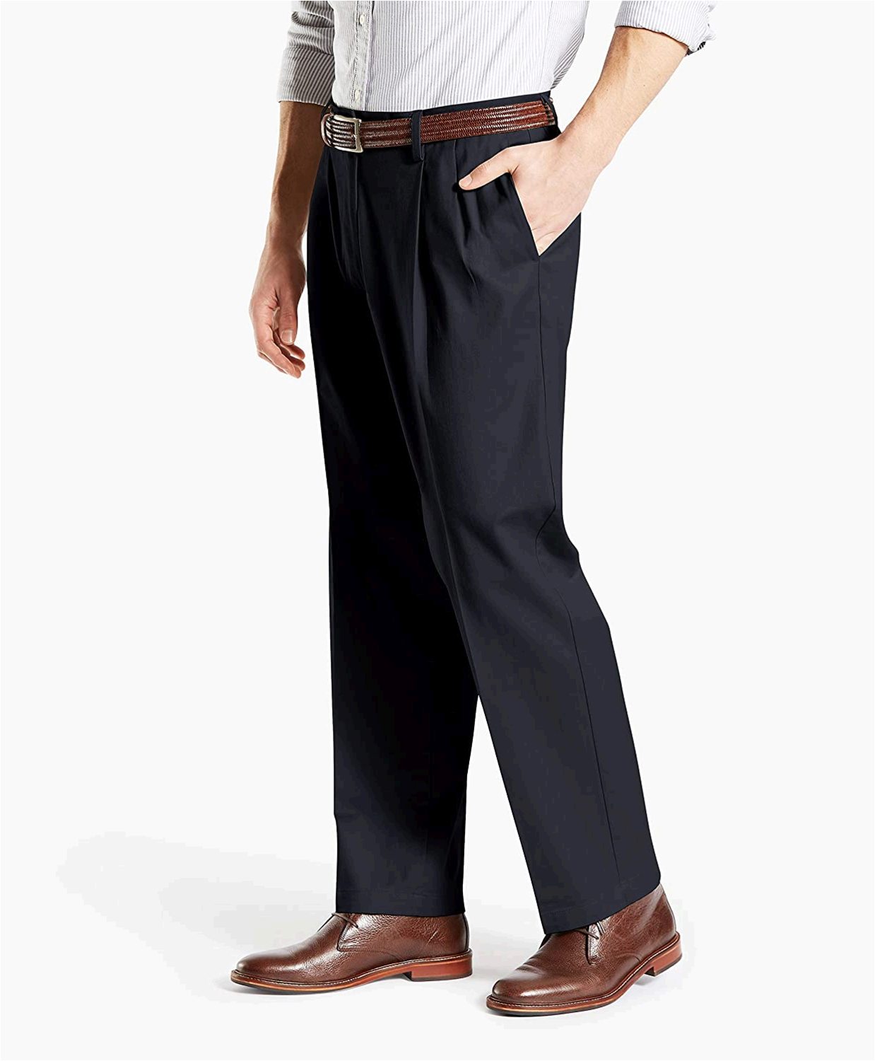 dockers flat front relaxed fit