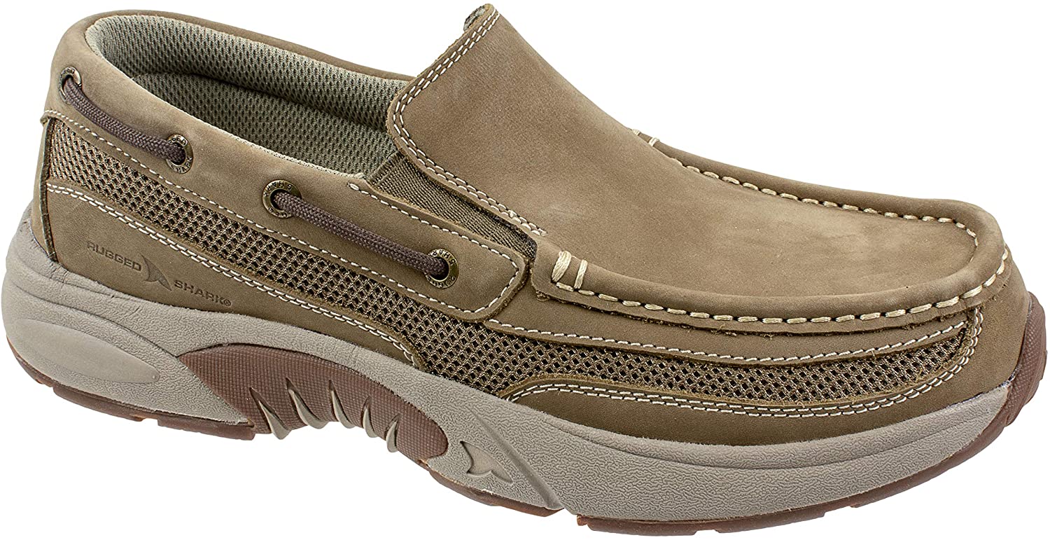 mens tan slip on