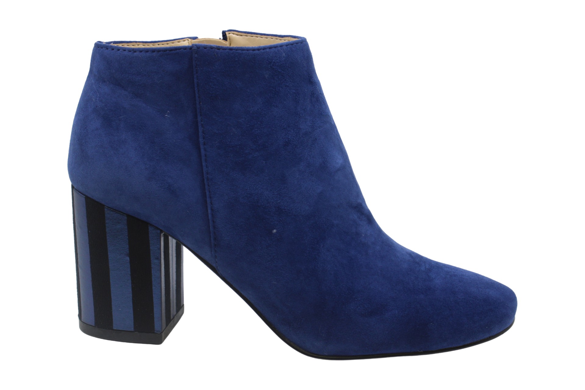 Katy Perry Womens The Curelli Suede Suede Closed Toe Ankle, Navy, Size ...