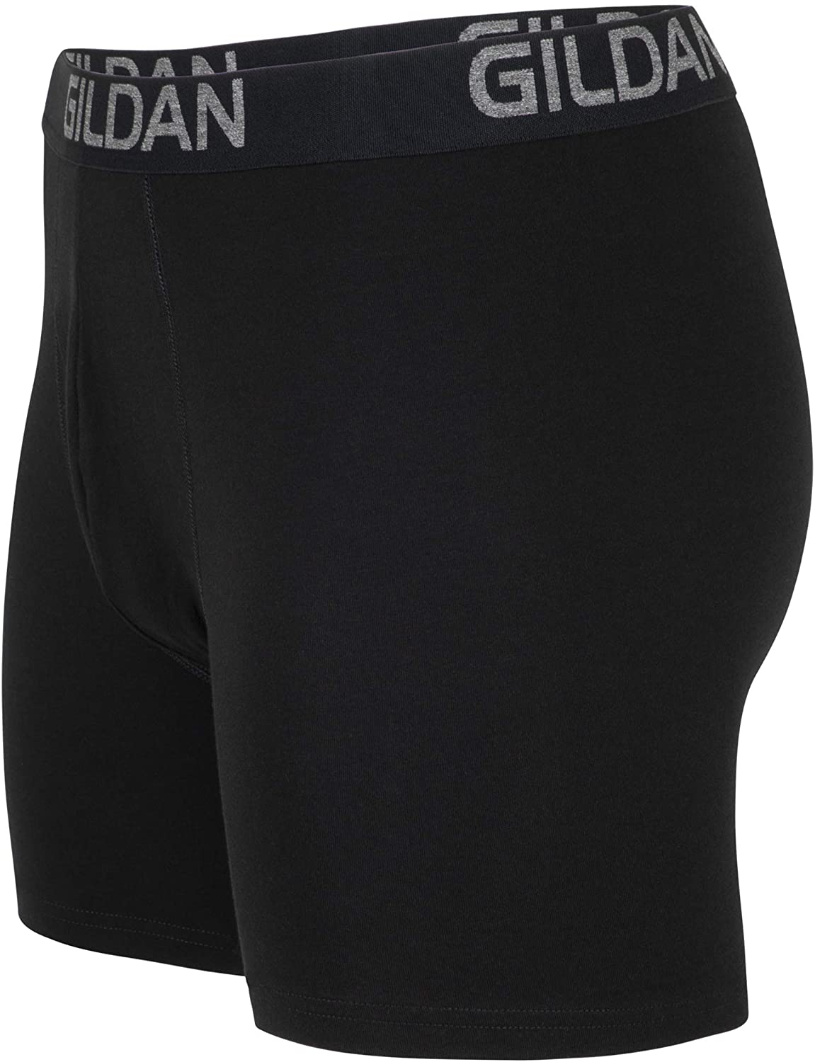 Gildan Mens Cotton Stretch Regular Leg Boxer Brief Black Black Size Medium 192370316321 Ebay 3236