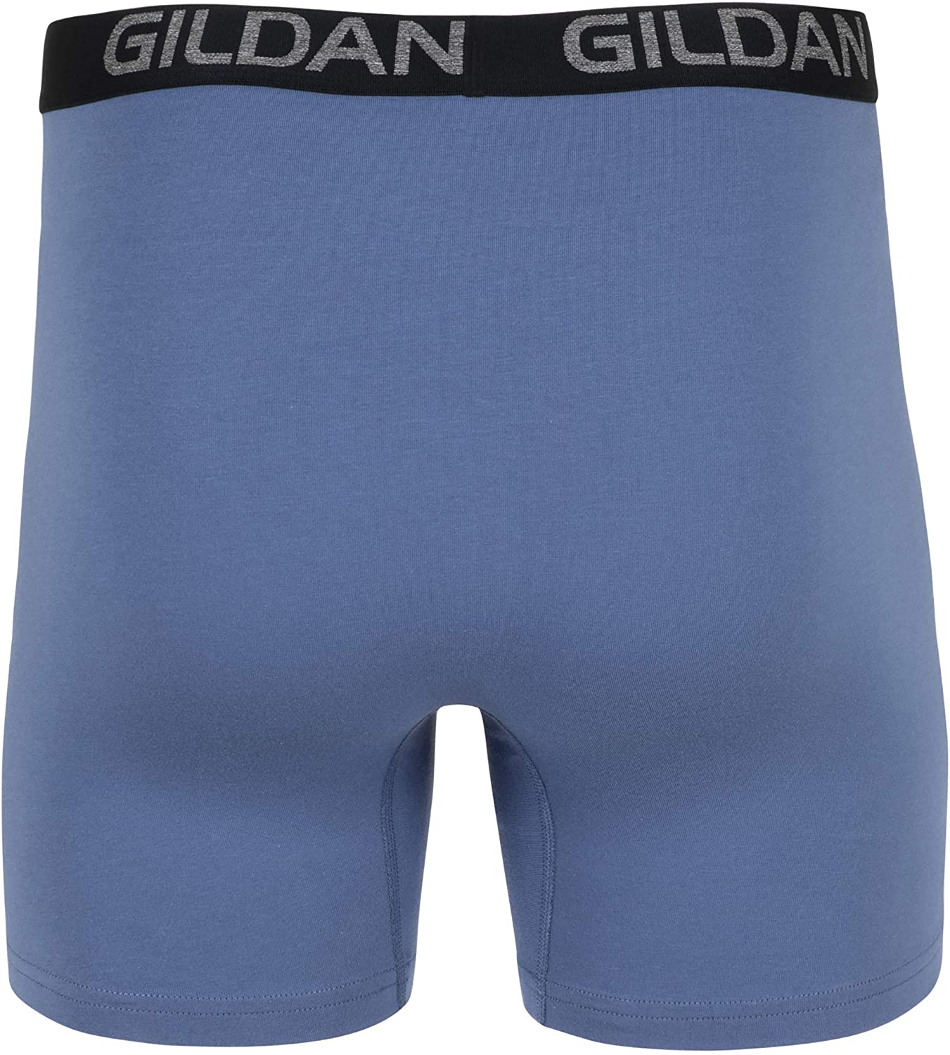 Gildan Mens Cotton Stretch Regular Leg Boxer Brief Black Black Size Large Ebay 9963