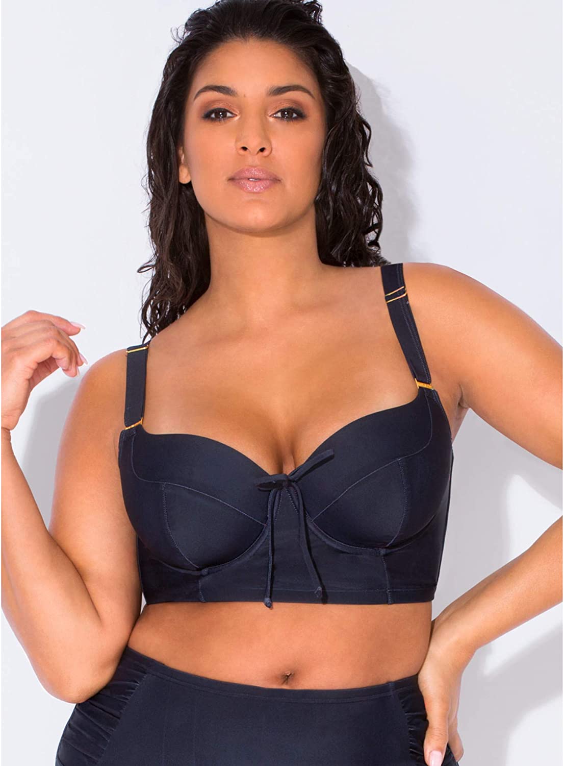 Smart And Sexy Womens Full Busted Supportive Underwire Black Hue Size 36dd Ecj7 Ebay 3468