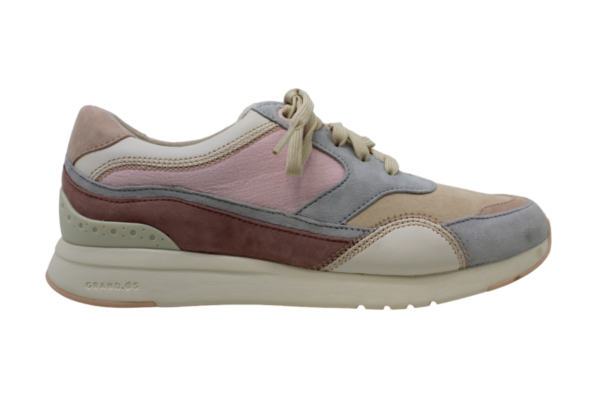 Cole Haan Women #39 s Shoes Grandpro Downtown Runner Suede Low Top Pink