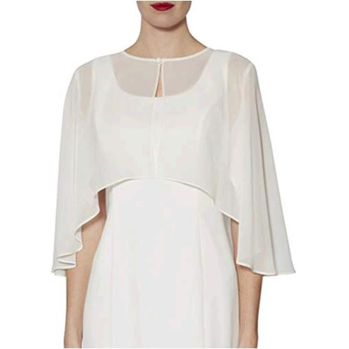 chiffon shoulder wrap